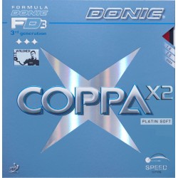 Donic Coppa X2 Platin (Black) Table Tennis Rubber